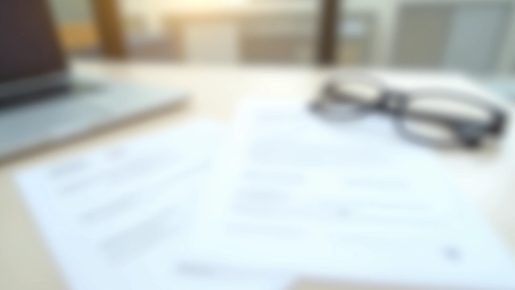 Finanzamt-Formular und Stift auf Schreibtisch, symbolisiert Antragstellung für Herabsetzung