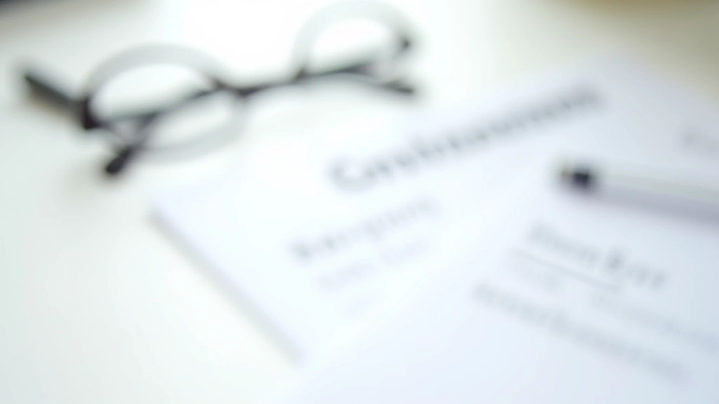 Versicherungsdokumente und Krankenversicherungsbroschüre auf Schreibtisch